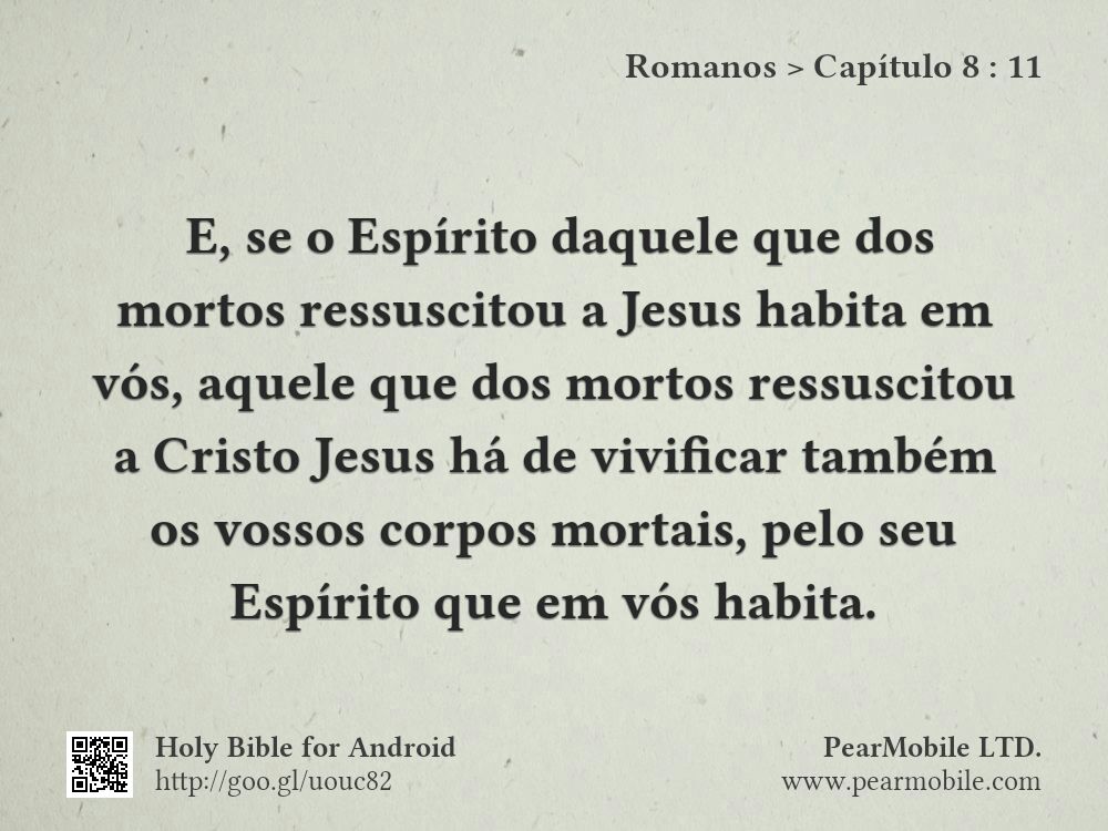 Romanos, Capítulo 8:11